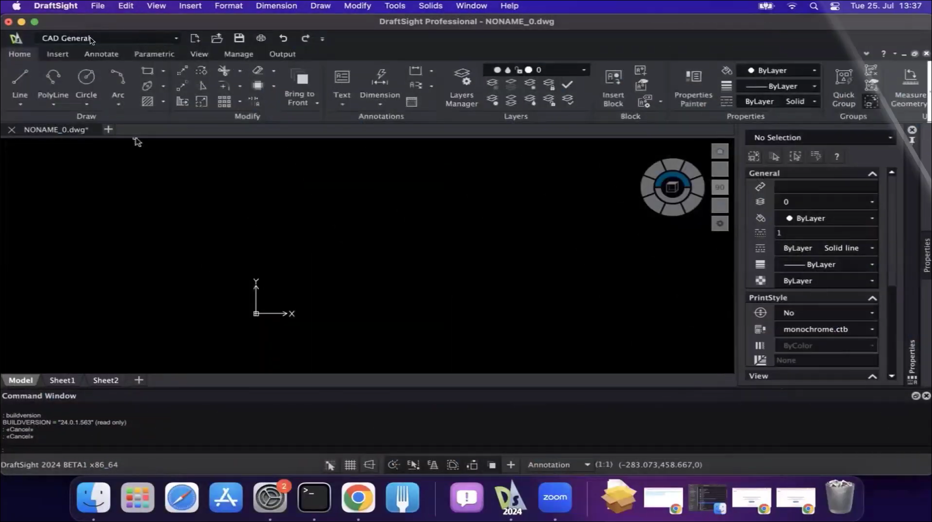Apple MacOS a DraftSight? Již dnes!